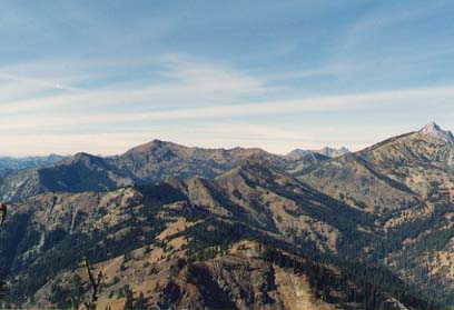 Teanaway Peaks From Miller