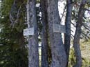 Trail Signs At Pass